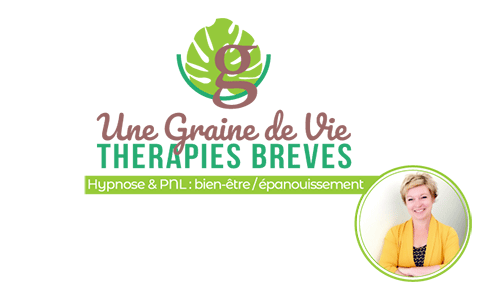 logo une graine de vie, thérapie brève hypnose et PNL à Dole